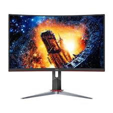 16:9 aspect ratio widescreen is perfect for viewing 2 documents side by side or for watching movies. Aoc Curved Gaming Monitor Prices In Kuwait Shop Online Xcite