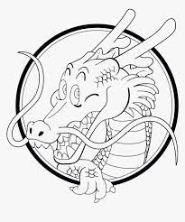 The anime first premiered in japan on april 26, 1989 (on fuji tv) at 7:30 p.m. Shenron Dragon Ball Z Chibi Coloring Pages Best Dragon Ball Dragon Logo Hd Png Download Transparent Png Image Pngitem
