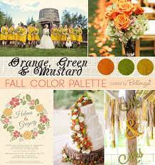 Fall Wedding Palette Orange Moss Green Mustard Creative And Fun Wedding Ideas Made Simple Wedding Palette Rustic Wedding Colors Fall Rustic Wedding
