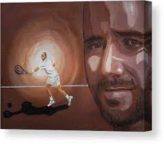 Andre Agassi Canvas Prints & Wall Art for Sale