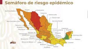 Porcentaje de ocupación de cuidados intensivos total (covid + no covid): Mapa Del Semaforo Epidemiologico En Mexico Del 9 Al 15 De Noviembre As Mexico