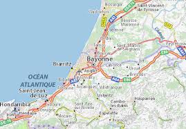 The two basque clubs face each other this saturday for a place in the top 14. Michelin Bayonne Map Viamichelin