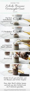 Zwei Rezepte Fur Overnight Oats Gesundes Fruhstuck To Go Squats Greens Proteins By Melanie Fruhstuck To Go Overnight Oats Gesund Overnight Oats Rezept