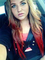 Nice Hair Dip Dye Black Hair Blonde Dip Dye Red Hair Tips