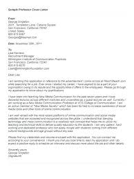 Cover Letter Part Time Job Sample Sample Cover Letter