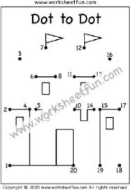 These puzzles teacher basic skills such as counting, alphabet, and skip counting. 51 Dot To Dot Ideas Worksheetfun Free Printable Worksheets Printable Worksheets