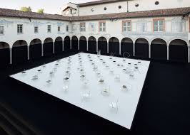 Japanese Studio Nendo Has Installed Its Collection Of Chairs Influenced By Comic Books In The Courtyard Of A Milan Design Week Beautiful Interior Design Design