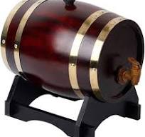 Amazon.com: TOVEEM Wine Barrel Solid Wood Barrels 5L/10L/20L ...