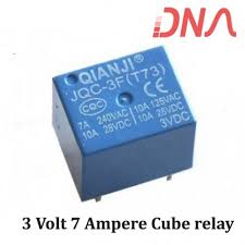 I think setting pin 12 from low to high puts out more then 3 volts. Buy 3 Volt Spdt Cube Relay Online At Low Cost In India From Dna Solutions Nashik