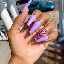 Black And Purple Butterfly Nails Kuticle Pressons Press On Nails Butterfly Nails Purple Naila In 2020 Purple Acrylic Nails Nail Designs Bling Acrylic Nails