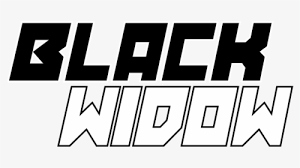 Round shiny black transparent button. Black Widow Logo Png Images Transparent Black Widow Logo Image Download Pngitem