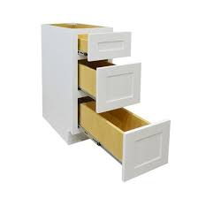 The flat pack system makes it easy to design and build a kitchen yourself. Bd12 12 White Base 3 Drawer Kitchen Cabinet 12 X 24 X 34 5 In Shaker Style
