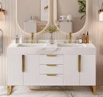 Amazon.com: Weibath Bathroom Vanity with Sink, Modern ...