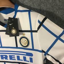 A nova camiseta 1 da f.c. Camisa Inter De Milao Away 20 21 Masculina Nike Torcedor Branca