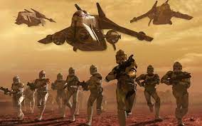Battle Of Geonosis Star Wars Images Star Wars Ships Star Wars Wallpaper