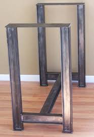 Industrial Kitchen Table Idea Steel Table Base Steel Table Metal Table