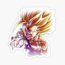 The problem isn't that kaioken can't be stacked on top of other forms, it's the strain kaioken puts on the users body. Ssj2 Gohan Stickers Redbubble