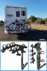 Thule Hitching Post Pro Folding Tilting 4 Bike Rack W Anti Sway 1 1 4 And 2 Hitches Thule Hitc Bike Rack Thule Hitch Bike Rack Hitch Bike Rack