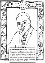 Martin Luther King Jr Day Coloring Pages Black History Month Art Black History Month Crafts Black History Month Activities