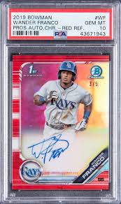 5 wander franco rookie card: He Hasn T Made His Mlb Debut His Card Just Sold For 198k Boardroom