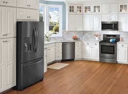 Led recessed pot lights will also last a lot longer than an incandescent light, so you'll have fewer light bulbs to change. Frigidaire 26 8 Cu Ft French Door Refrigerator Black Stainless Steel Ffhb2750td