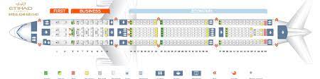 Seat Map Airbus A340 600 Etihad Airways Best Seats In The Plane