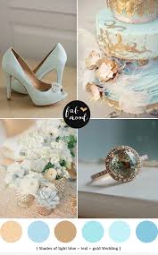 The hex codes can be found underneath each of the color swatches. Light Blue And Gold Wedding Colors Baby Blue Wedding Palette