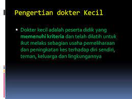 Maybe you would like to learn more about one of these? Presentasi Dokter Kecil Dan Kesehatan Ppt Download