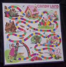 Vintage Candy Land Board Game 1978 Candy Land Board Game Vintage Board Games Retro Games Poster