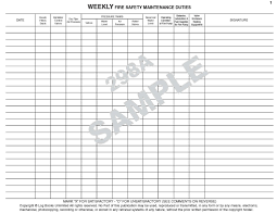 This page is about fire extinguisher inspection log template,contains best printable fire fire extinguisher inspection checklist template. Fire Log Book 291 Updated To 298a Log Books Unlimited Recording Data Entry Log Books