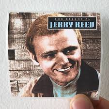 Jerry Reed Essential Album Cover Sticker