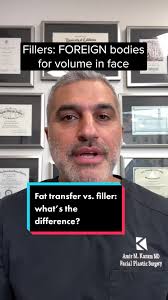 Fat transfers are permanent and fillers aren’t