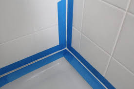 Tape Caulk Joints Cleaning Up Bathroom Mold And Recaulking Shower Mold Mold In Bathroom Bathroom Caulk
