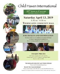 Child Haven International Fundraiser Calgary