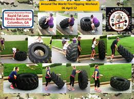 Tire Flipping Bootcamp Workout Www Dempseysresolution Com