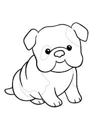 Beautiful dog coloring page to print and color : Kawaii Puppy Coloring Page For Kids Puppy Coloring Pages Dog Coloring Page Manga Coloring Book