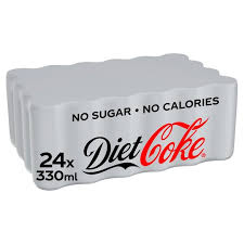 Diet Coke 24x330ml Cans Tesco Groceries