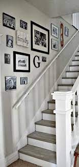 Few Breathtaking Diy Stairs Projects Staircase In Most Of The Houses Stairs Are Just Being Stair Wall Decor Staircase Wall Decor Decorating Stairway Walls