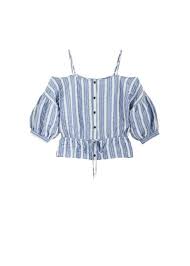 Mango Karpuz Kollu Bluz Blouses For Women Fashion Ruffle Blouse