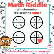 Pin By Thinkstretch On Math Monday Puzzles Games Math Riddles Math Operations Math Activities