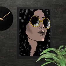 Phenomenal Woman Print Woman Digital Art Print Women of Colour Wall Art  Diversity Printable Art Female Empowerment Gift Colorful Digital Art