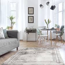 Wohnzimmer modern luxus elegant 30 frisch designer wohnzimmer. Teppich Wohnzimmer Grau Kurzflor Meliert Bordure Betonoptik Flachflor Vintage Design Modern Myshop24
