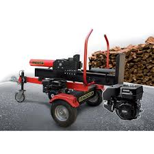 Fendeur De Buches Tractable 22 Tonnes A Moteur Thermique Moteur Moteur Thermique Machines A Bois