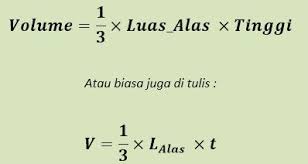 Materi matematika sd kelas 6 volume limas kerucut dan bola. Contoh Soal Dan Pembahasan Volume Limas Segi Empat Tips Dan Trik Matematika