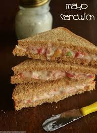 Vegetable Mayonnaise Sandwich Recipe Sharmis Passions Mayonnaise Sandwich Sandwich Recipes For Kids Sandwich Recipes