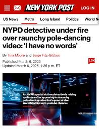 Jennifer Greenberg 🕊️ on X: NYPD detective, Melissa Mercado, was recently  featured nearly naked and pole dancing in a music video by rapper S-Quire.  Besides the fact that its wildly unprofessional, what