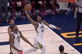 Donovan mitchell didn't have a good game again. Donovan Mitchell Skies High For The Vicious Dunk Slc Dunk
