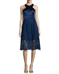 Sleeveless Satin Lace Cocktail Dress Indigo With Images Cocktail Dress Lace Cocktail Dress Dresses