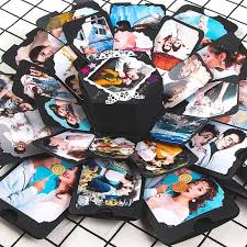 Surprise Love Explosion Box Gift In 2020 Explosion Box Photo Album Diy Diy Gift Box