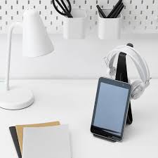 Mojlighet Stojak Na Sluchawki I Tablet Czarny Zamow Juz Dzis Ikea Tablet Stand Tablet Organizer Tablet